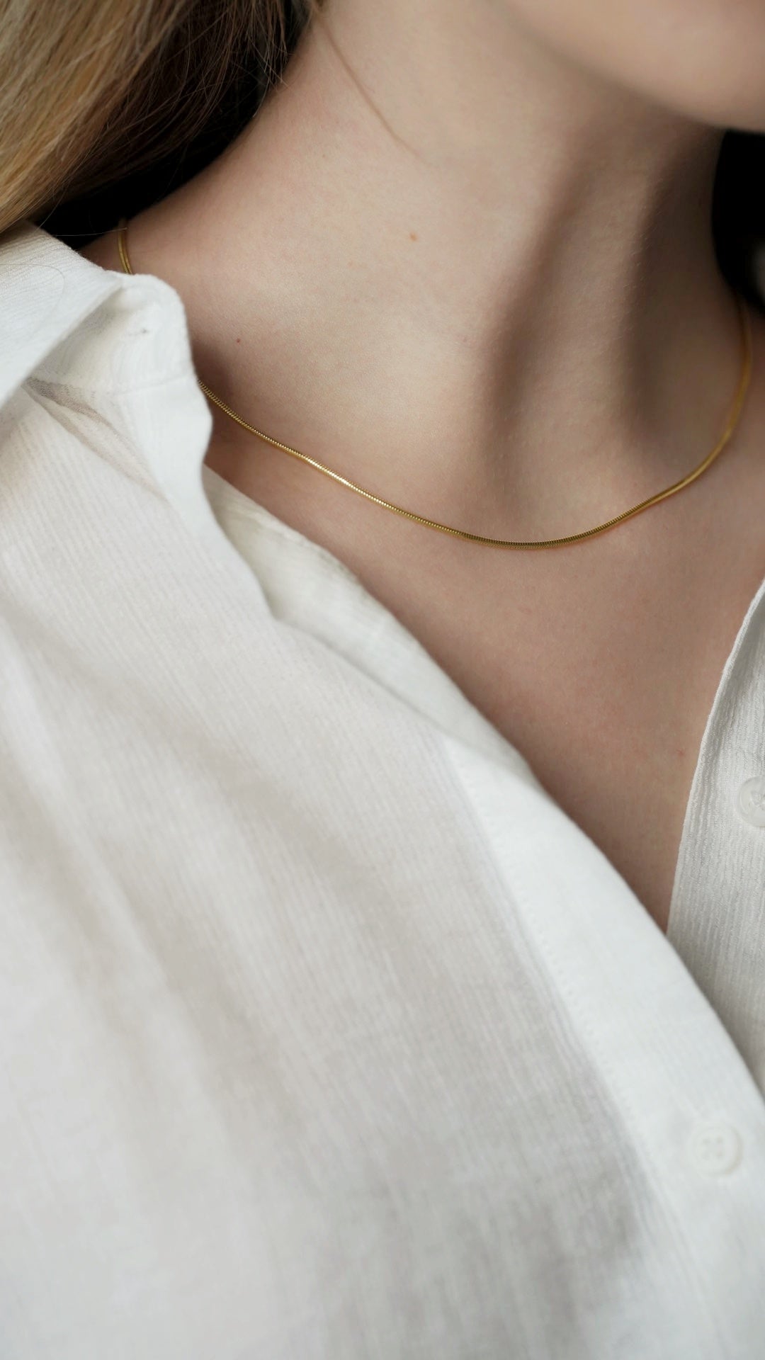 Draco | Naszyjnika linka z efektem diamentowanym